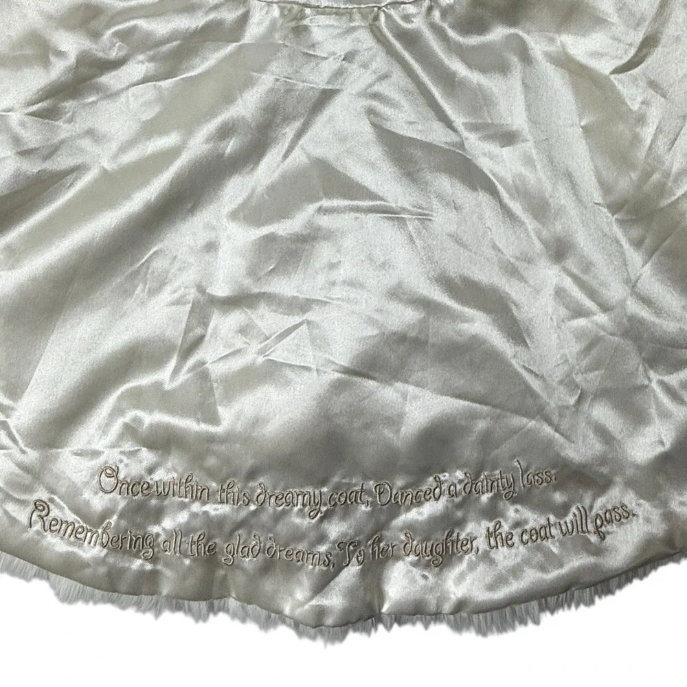 Storywear Bunnies‎ By The Bay My Dream Coat Baby Faux Fur Jacket 6-12M Ivory